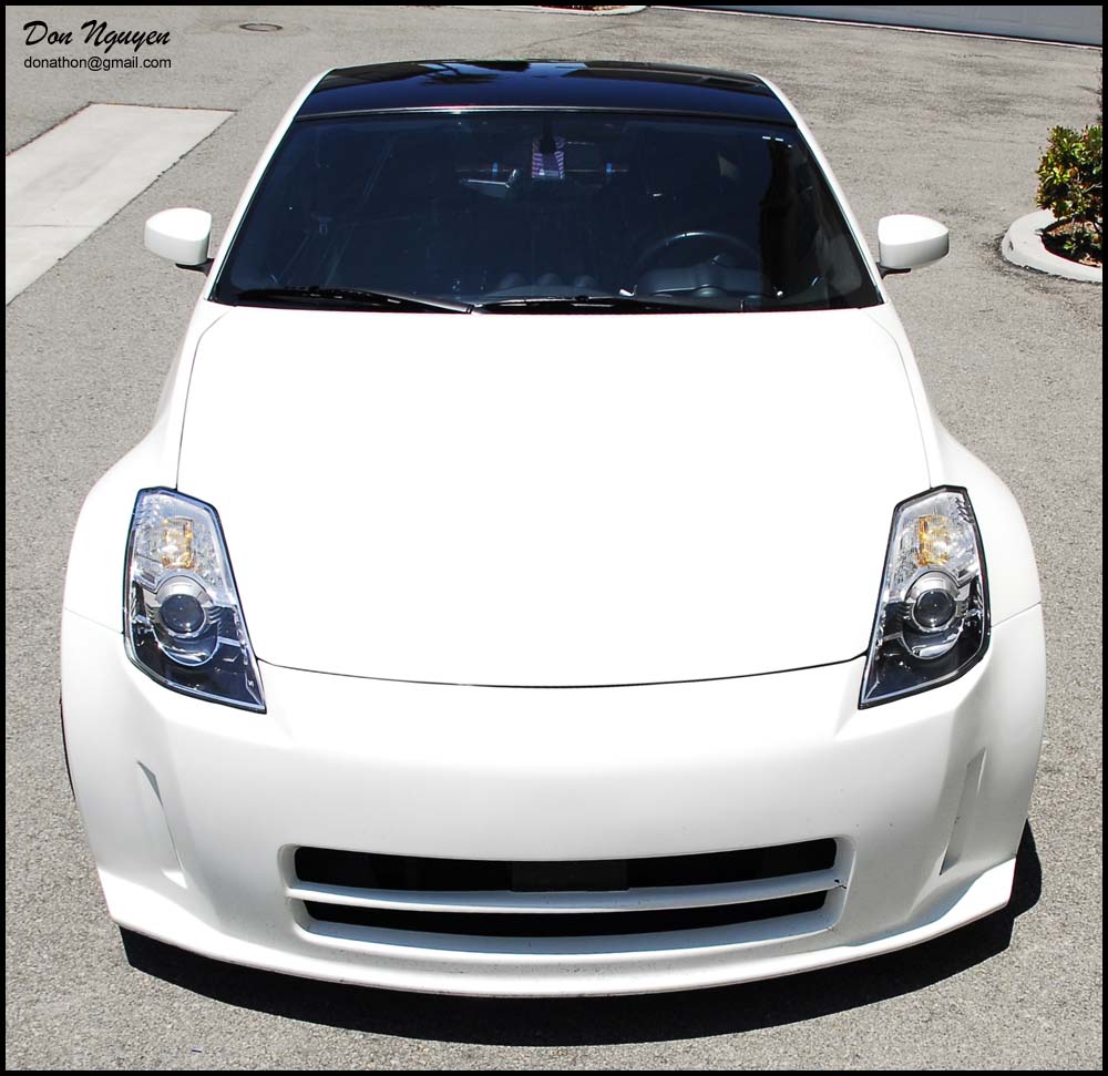 More of the white 350z with