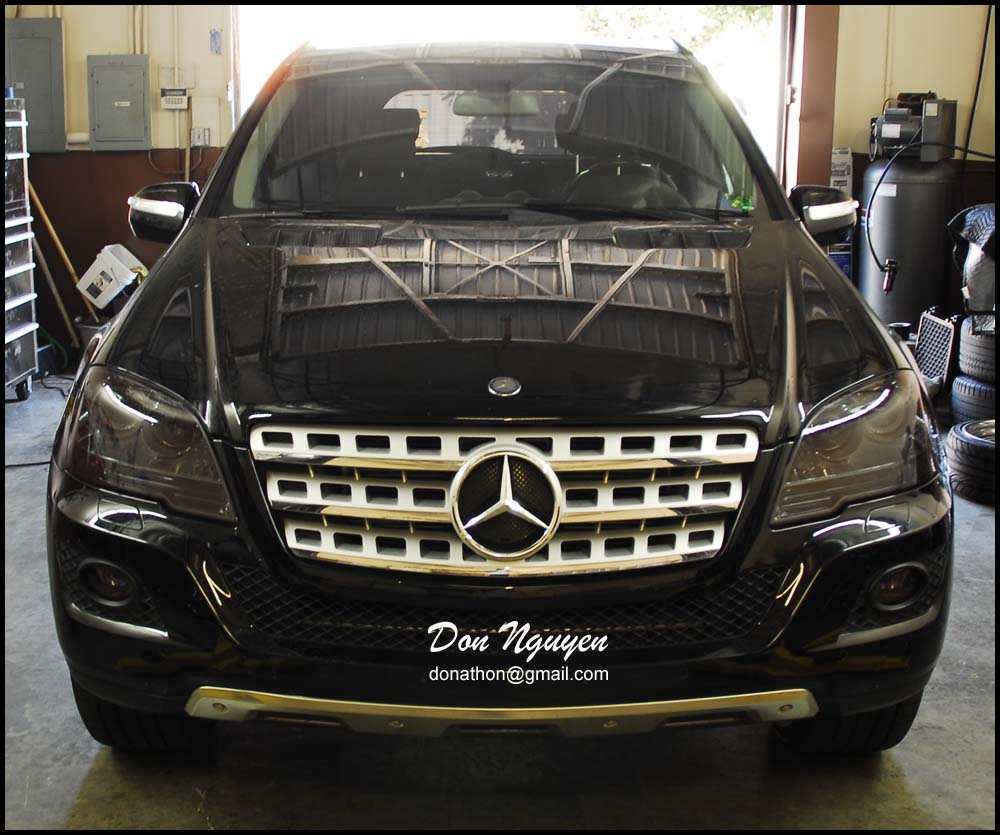 Front Window Film for Mercedes GL Class 07-2012 Glass Any Tint Shade PreCut